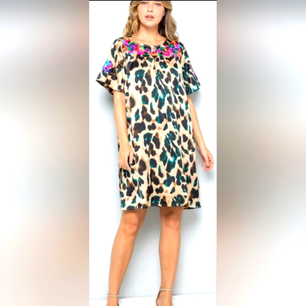 Embroidered dress